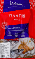 Тилапия мороженое филе глазированное Veladis б/ш кг