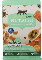 Rachael Ray Nutrish Super Premium Food For Cats Indoor Complete Chicken With Lentils & Salmon Recipe