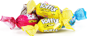 Конфеты жевательные Elvan Toffix Sour микс