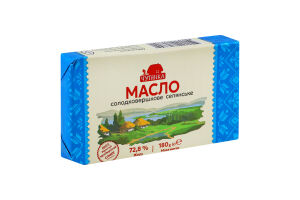 Масло Чутянка 72,8% 180 г Селянське