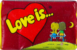 Резинка жевательная со вкусом вишни и лимона Love is... м/у 4.2г