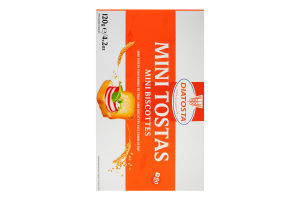 Тосты пшеничные Minigrill Diatosta к/у 120г