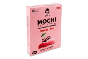 Мороженое сорбет вишневый в рисовом тесте Мочи Miss Ti к/у 6х35г