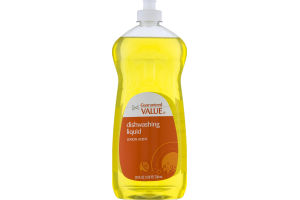 Guaranteed Value Dishwashing Liquid Lemon