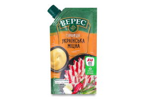 Гірчиця нестерилізована Українська міцна Верес д/п 120г