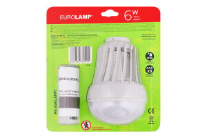 Лампа светодиодная с функцией уничтожения насекомых 6w 6500K 70lm №MK-6W(LAMP) Eurolamp 1шт