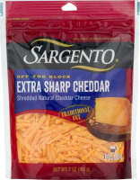 Sargento Off The Block Traditional Cut Extra Sharp Cheddar Cheese
