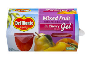 Del Monte Mixed Fruit In Cherry Gel