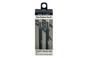 Wet n Wild Twin Eyeliner Pencils 632 Black - 2 CT