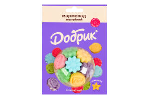 Мармелад желейный для декораций Сладкие мгновения Добрик к/у 9шт