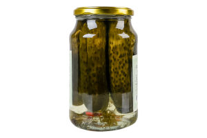 Огірки мариновані консервовані стерилізовані органічні Stodola с/б 900г