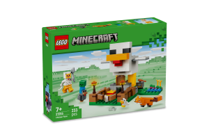 Конструктор для дітей від 7років №21585 Chicken farm Minecraft Lego 233ел