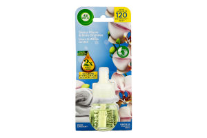 Флакон сменный к электрическому ароматизатору воздуха Утренняя свежесть и цветы орхидеи Air Wick 19мл