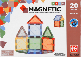 Конструктор магнітний 20елементів