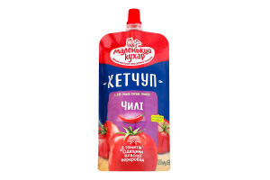 Кетчуп пастеризованный Чили Маленький кухар д/п 200г