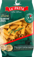 Изделия макаронные фигурные из твердых сортов пшеницы Ригатони №599 La' Pasta Per Primi м/у 400г