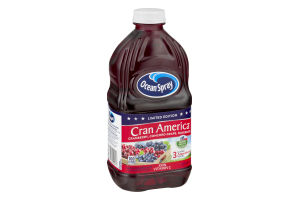 Ocean Spray Limited Edition Juice Cran America