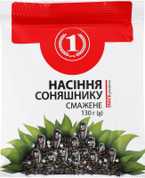 Семечки подсолнечника жареные несоленые ТМ "1" м/у 130г