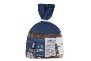 Хлеб нарезной Шведский Agrola м/у 320г