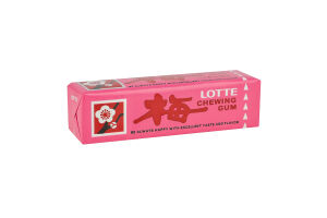 Гумка жувальна Lotte зі смаком японської сливи уме