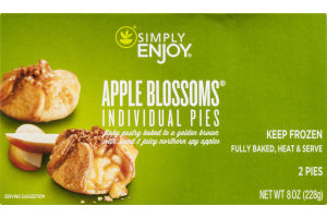 Ahold Simply Enjoy Pies Apple Blossoms - 2 CT