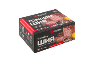 Шея из мраморной говядины томленая в соусе барбекю М'ясторія к/у 500г