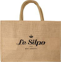 Сумка д/покупок Le Silpo Delicacy джутов47х33х20см