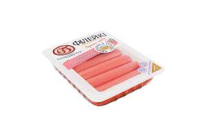 Сосиски из мяса птицы Филейки Богодухівський м'ясокомбінат 1с лоток 0.275кг