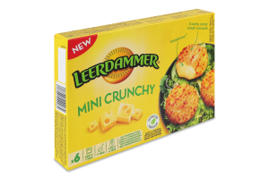 Полуфабрикат с сыром в панировке Mini crunchy Leerdammer к/у 6х25г