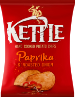 Чипсы картофельные со вкусом паприки и жареного лука Kettle м/у 130г