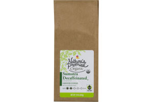 Nature's Promise Organic Ground Coffee Sumatra Decaffeinated