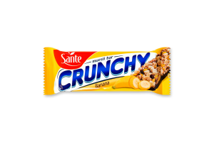 Батончик Sante Crunchy мюсли с бананом глазирован