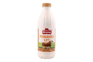 Ряженка 3.2% Ферма п/бут 840г