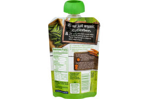 Gerber Organic Baby Food Peas, Carrots & Beets