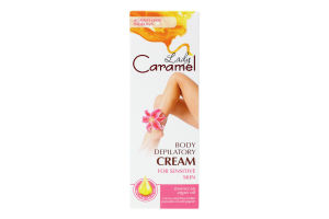 Крем для депиляции для чувствительной кожи Lady Caramel 100мл
