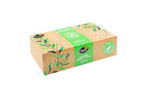 Серветки паперові Мікс крафт 2шари 150шт в асортименті коробка Сілкен