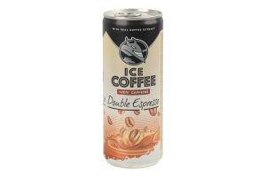 Напиток с молоком ультрапастеризованный с экстрактом кофе Double espresso Ice coffee Hell ж/б 250мл