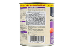 Корм д/собак з яловичиною та ягнятиною 800г ж/б ГранКарно