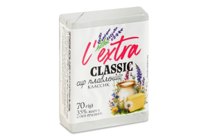 Сир плавлений 35% Classic L'extra м/у 70г