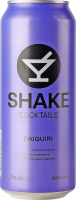 Напій слабоалкогольний 500мл 7% сильногазований Дайкірі Cocktails Shake з/б