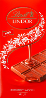 Шоколад молочный Lindor Lindt к/у 100г