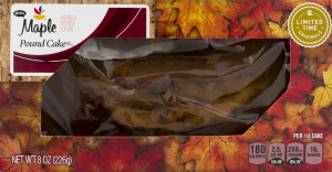 Ahold Pound Cake Maple