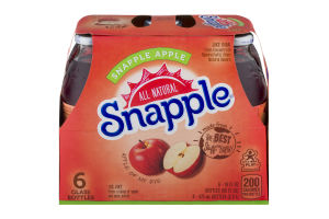 Snapple Apple Juice Drink - 6 CT
