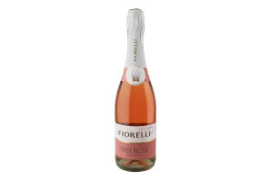 Вино игристое 0.75л 11% розовое Brut Rose Fiorelli бут