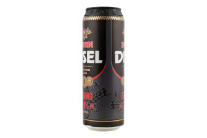 Пиво 0.568л 7.4% светлое фильтрованное пастеризованное Strong Horn Disel ж/б