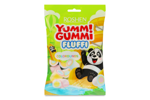 Конфеты Маршмеллоу Colorounds Fluffi Yummi Gummi Roshen м/у 65г