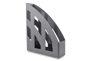 Лоток для бумаг вертикальный серый №ЛВ-01 КиП 1шт