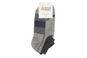 Носки детские Легка хода №9399 22-24 серый меланж