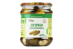 Конс Огірки Українська Зірка 470 г