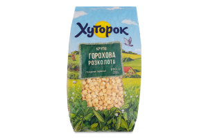 Крупа гороховая расколотая Хуторок 1с м/у 800г